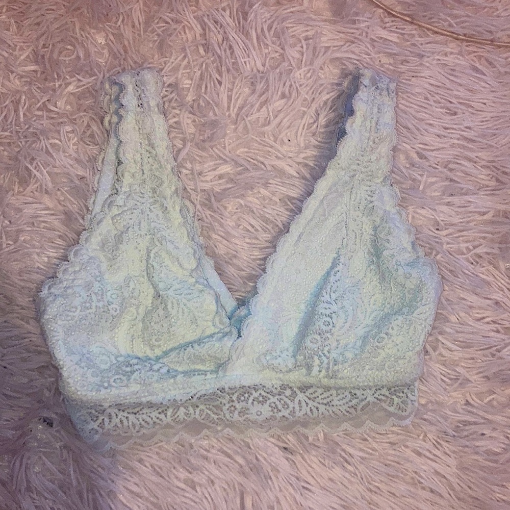 White Earthbound Bralette
